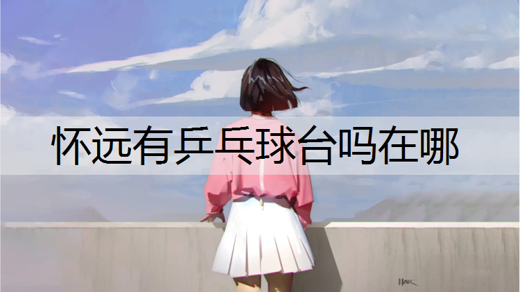 怀远有乒乓球台吗在哪